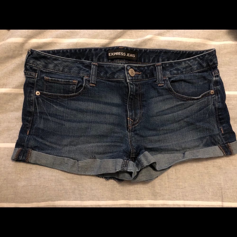 Express Denim Shorts